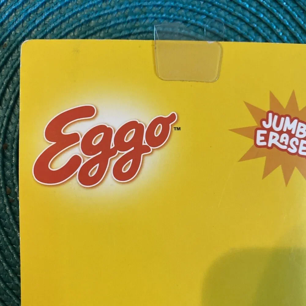 ERASER Kelloggs EGGO Waffles Homestyle Box JUMBO Eraser School Supply Education